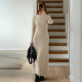 Vestido Canelado Aurora - Vesatilidade e Estilo