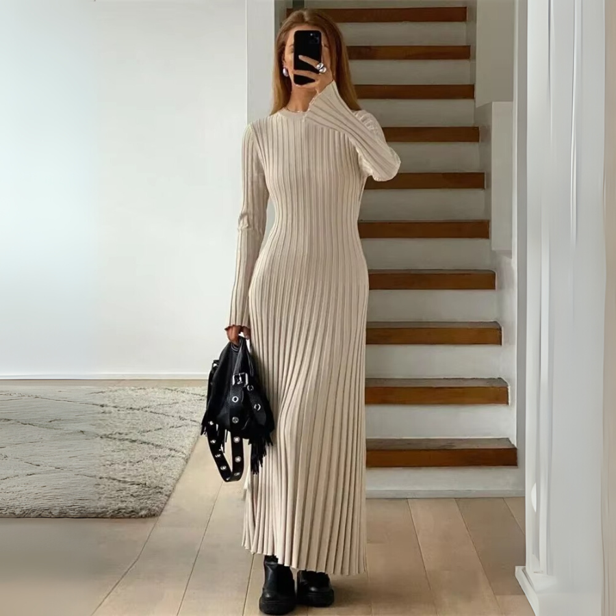 Vestido Canelado Aurora - Vesatilidade e Estilo