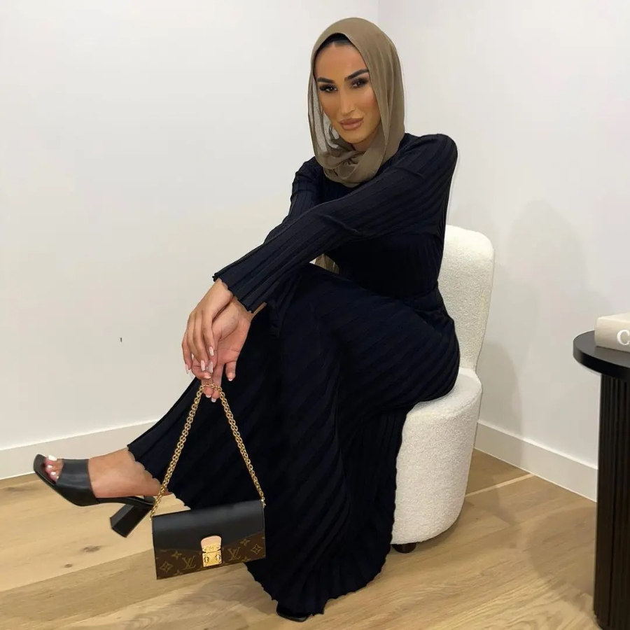 Vestido Canelado Aurora - Vesatilidade e Estilo