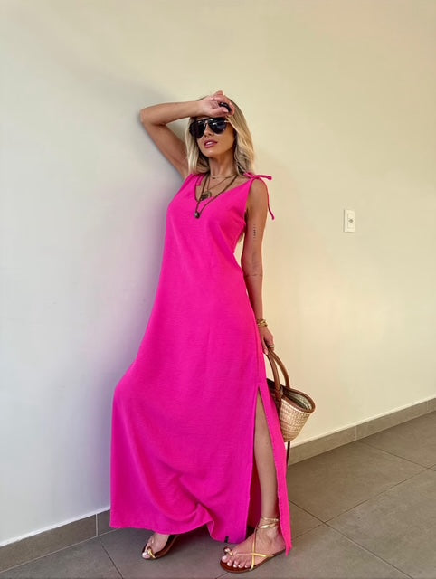 Vestido Longo Amalfi / PRÉ VENDA -  ENVIO EM 28/10