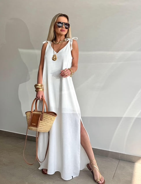 Vestido Longo Amalfi / PRÉ VENDA -  ENVIO EM 28/10