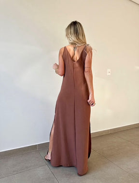 Vestido Longo Amalfi / PRÉ VENDA -  ENVIO EM 28/10