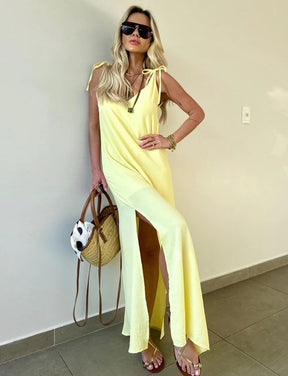 Vestido Longo Amalfi / PRÉ VENDA -  ENVIO EM 28/10