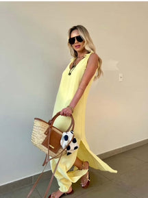 Vestido Longo Amalfi / PRÉ VENDA -  ENVIO EM 28/10