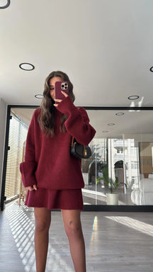 Conjunto Blusa e Saia Gabriela